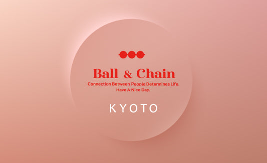Ball&Chain KYOTOのECサイトをオープンいたしました。