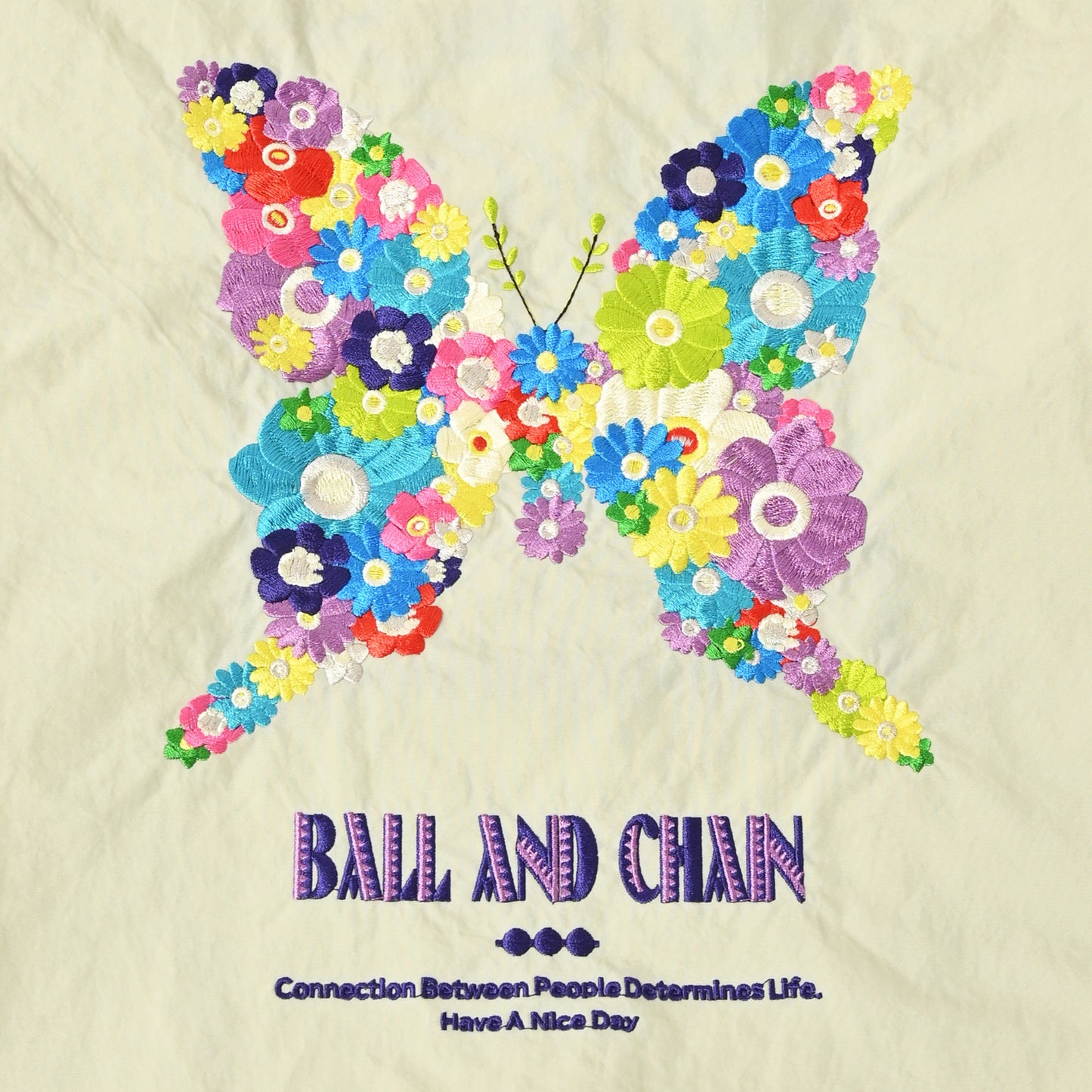 Ball＆Chain バタフライ L.GRAY【Ｂ】